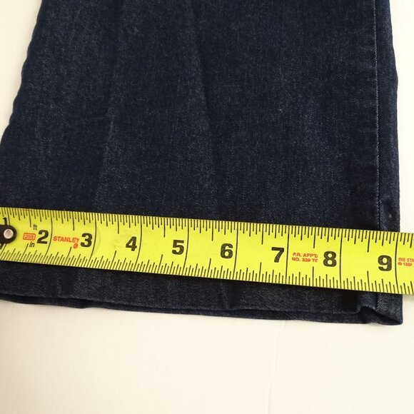 Lee Regular Fit Mid Rise Flex Motion Trouser Jeans Women Size 10 30" Dark Wash - Picture 10 of 10